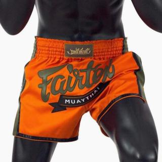 Muay Thai trenky - FAIRTEX - orange (Muay Thai trenky - FAIRTEX - orange)