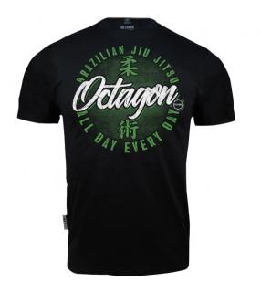 Octagon Tričko - Brazilian Jiu Jitsu - Black (Octagon Tričko - Brazilian Jiu Jitsu - Čierne)