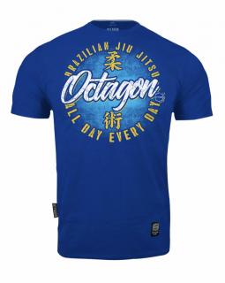 Octagon Tričko - Brazilian Jiu Jitsu - Blue (Octagon Tričko - Brazilian Jiu Jitsu - Modré)