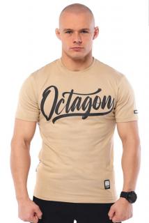 Octagon Tričko - Retro - Beige (Octagon Tričko - Retro - Beige)