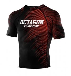 Rashguard krátky rukáv - Blast - červený (Rashguard krátky rukáv - Blast - Red)