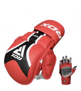 Sparingové MMA rukavice - RDX - Shooter Aura Plus - červené (Sparingové MMA rukavice - RDX - Shooter Aura Plus - červené)