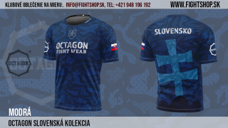 Športové tričko detské - Octagon - Slovak Collection 2023 (Športové tričko detské - Octagon - Slovak Collection 2023)