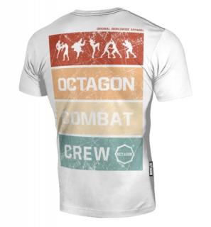 Tričko - Octagon - Combat Crew - biele (Tričko - Octagon - Combat Crew - biele)