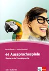 44 Aussprachespiele -výslovnostné didaktické hry do nemčiny vr. 2 CD