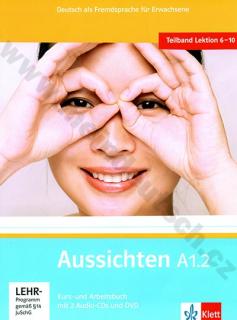 Aussichten A1.2 - nemecká učebnica s pracovným zošitom vr. CD a 1 DVD