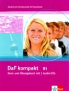 DaF kompakt B1 - 3. diel učebnice nemčiny a pracovný zošit vr. 2 CD