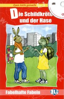Die Schildkröte und der Hase - zjednodušené čítanie v nemčine vr. CD