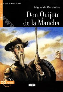 Don Quijote de la Mancha - zjednodušené čítanie B2 ve španielčine + CD