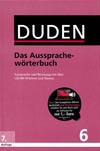 Duden - Das Aussprachewörterbuch Bd. 06, 7. vydanie 2015