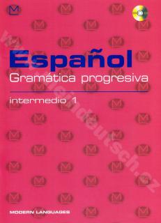 Espa&amp;#241;ol  Gramática progresiva - intermedio 1 – cvičebnica + CD