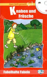 Knaben und Frösche - zjednodušené čítanie v nemčine vr. CD