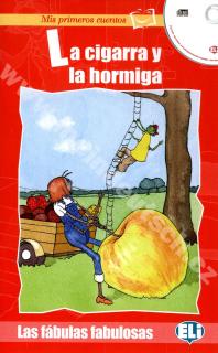 La cigarra u la hormiga - španielske jednoduché čítanie + CD