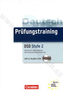 Prüfungstraining DSD Stufe 2 - cvičebnica k nemeckému certifikátu + CD