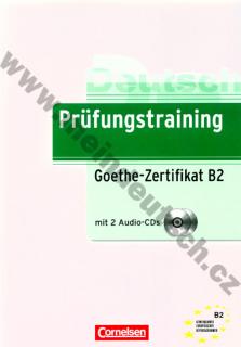 Prüfungstraining Goethe-Zertifikat B2 - cvičebnica k certifikátu +2 CD