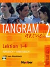 Tangram aktuell 2 (lekcie 1-4) - učebnica nemčiny a pracovný zošit
