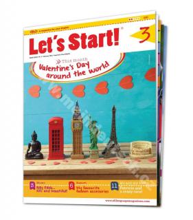 Tlačený časopis pre výučbu angličtiny Let’s Start! A1 - A2
