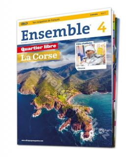 Tlačený časopis pre výučbu francúzštiny Ensemble B2 - C1