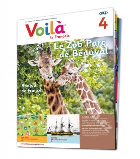 Tlačený časopis pre výučbu francúzštiny Voil&amp;#224; A0