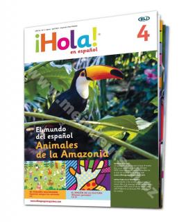 Tlačený časopis pre výučbu španielčiny ?Hola! en espa?ol  A0