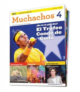 Tlačený časopis pre výučbu španielčiny Muchachos B1 - B2