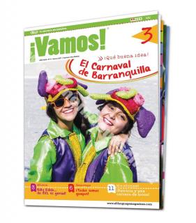 Tlačený časopis pre výučbu španielčiny ?Vamos! A1 - A2