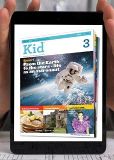 Tlačiteľný časopis PDF na výučbu angličtiny Kid B1 - B2