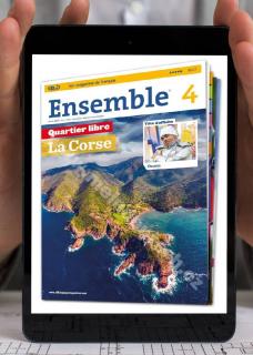 Tlačiteľný časopis PDF na výučbu francúzštiny Ensemble B2 - C1
