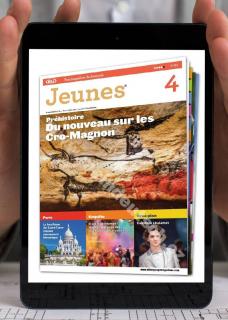 Tlačiteľný časopis PDF na výučbu francúzštiny Jeunes B1 - B2