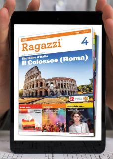Tlačiteľný časopis PDF na výučbu taliančiny Ragazzi B1 - B2