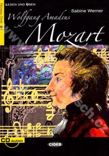 Wolfgang Amadeus Mozart - zjednodušené čítanie B1 v nemčine + CD