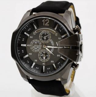 V6 hodinky čierne