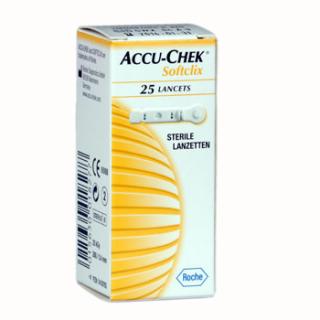 Accu-Chek Softclix Lancet 25, lancety do odberového pera 1x25 ks (Glukomer)