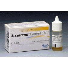 Accutrend Control CH 1, kontrolný roztok 1x1,5 ml (Profesionálny glukomer)