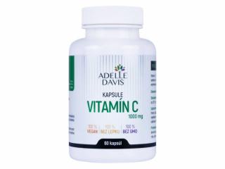 Adelle Davis Vitamín C 1000 mg, 60 kapsúl (Vitamíny a doplnky výživy)