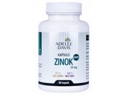 Adelle Davis Zinok Forte 60kps x 25mg (Vitamíny a doplnky výživy)