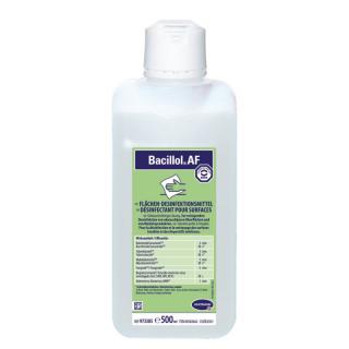 Bacillol® AF, 500 ml - Alkoholový prípravok na rýchlu dezinfekciu plôch (128797) (Dezinfekcia)