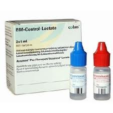 BM Control Lactate, kontrolný roztok (2x4ml) (Profesionálny glukomer)
