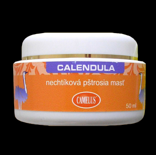 CALENDULA - pštrosia nechtíková masť 50 ml (Kozmetika Camelus)