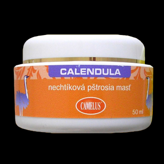 CALENDULA - pštrosia nechtíková masť 50 ml (Pštrosia kozmetika Camelus)