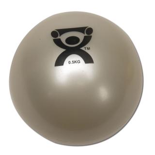 CanDo Posilňovacia lopta - 0,5kg, béžová (Činky / Záťaže)