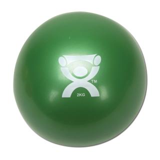 CanDo Posilňovacia lopta - 2,0kg, zelená (Činky / Záťaže)