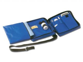 Chladiaca taška pre diabetikov - prázdna - modrá (Taška pre lekárov)