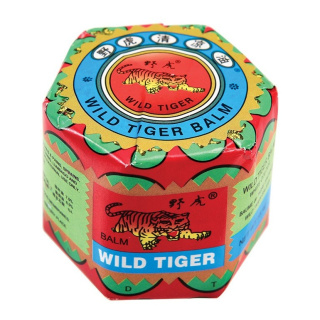 Čínska mastička WILD TIGER BALM 18g  (Zmierňuje prechladenie, horúčku, bolesti hlavy a zubov. Je vhodná pri reumatizme a svalovej bolesti, po upštipnutí hmyzom a pri neuralgii. )