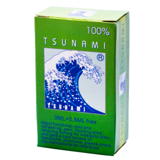 Čínsky olej Avec Tsunami 100% 3,5 ml (Má protizápalóvé, protisvrbivé, chladivé a analgetické účinky. Používa sa na uštipnutia komárom, alergie, bolesti hlavy, prechladnutie, bolest zubov, svalovú únavu, reumatizmus a mnoho ďaľších. )