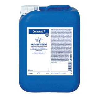 Cutasept® F, 5 l - Bezfarebný alkoholový dezinfekčný prípravok na kožu (350603) (Dezinfekcia)
