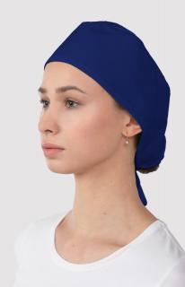 Dámska zdravotnícka farebná čiapka M-321, tmavo modrá (Zdravotnícke oblečenie)