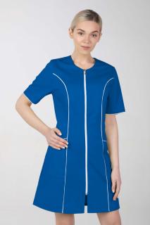Dámske zdravotnícke šaty M-173C, modrá (Zdravotnícke oblečenie)