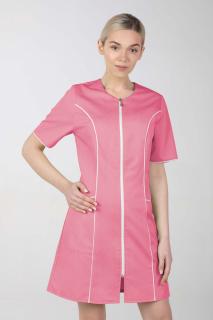 Dámske zdravotnícke šaty M-173C, ružová (Zdravotnícke oblečenie)