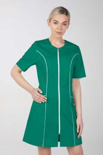 Dámske zdravotnícke šaty M-173C, zelená (Zdravotnícke oblečenie)